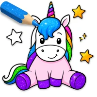 Unicorn Coloring Book for kids
