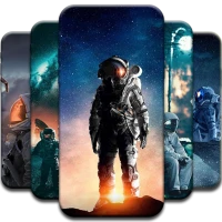 Astronaut and space wallpaper