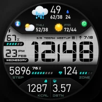 Pixel Digital Watch Face PER43