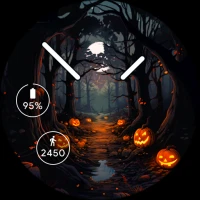 Halloween Forest Watch Face