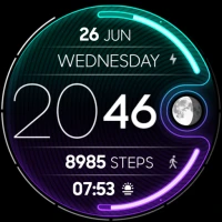 NEON Lunar - watch face