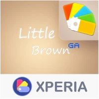 LITTLE™ XPERIA Theme | Brown