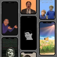 MEME Funny Wallpaper 4K