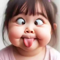 Baby Stickers Cute - WAsticker