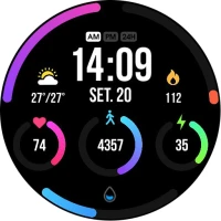 Neon Pulse Watch Face