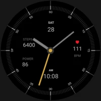 Minimal 53 Hybrid Watch Face