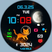 WIN - Space Cat Animated