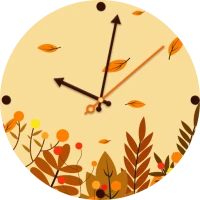 Autumn Watchface: Forest Scene