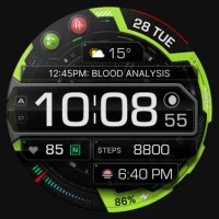 MD316 Digital Watch Face