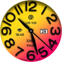 Big Analog Bright WEAR OS 4+