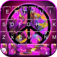 Purple Peace Klavye Teması