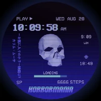 Animated Skull Watch Face