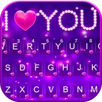 Diamond Purple Love Klavye Ark