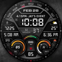 MD214 Digital Watch Face