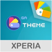 COLOR™ Theme |Pm Cyan2 -XPERIA