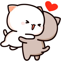 Mochi Cat Stickers WASticker