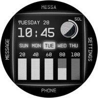 Space Watch Face Digital NASA