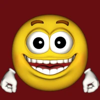 Simon gülümseyen Talking